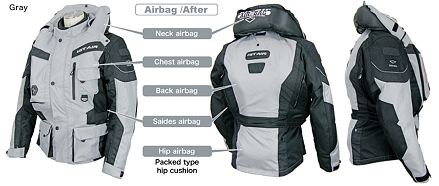 motorcycle airbag vest